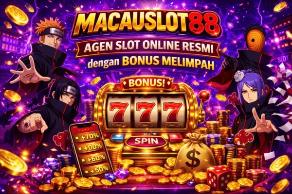 Macauslot88 Agen Slot Online Resmi dengan Bonus Melimpah